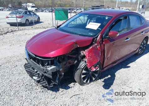 2018 Nissan Sentra Sr из США, поврежденный, VIN 3N1AB7AP1JY251591